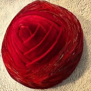Vintage 30’s Red Feather Hat